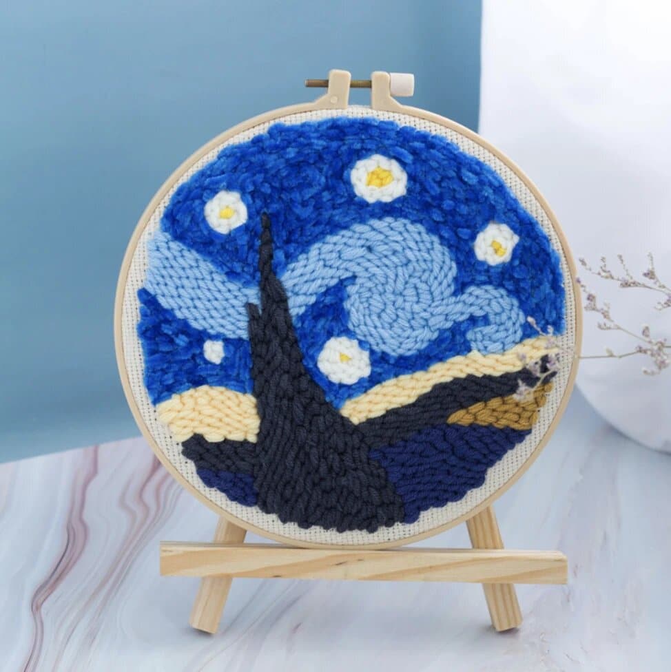 DIY Punch Needle Kit - Billede 2