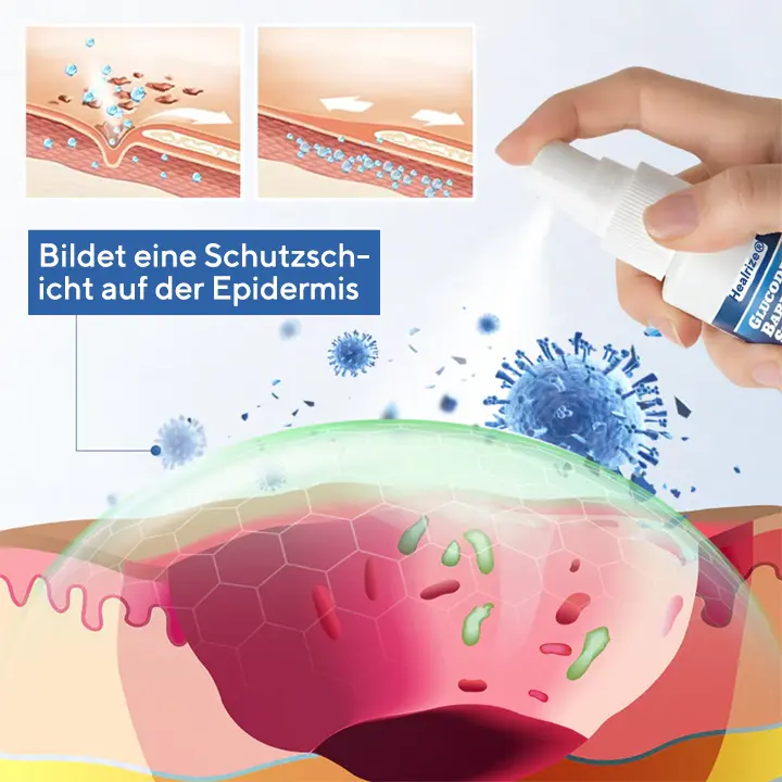 Healrize® GlucoDerm Barrierespray - Billede 4