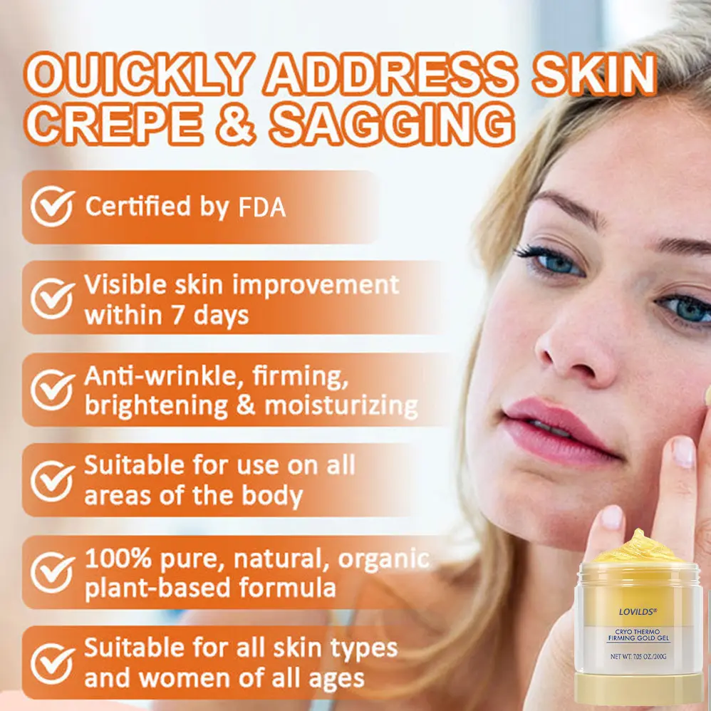 LOVILDS®Tightening Burn Gold Massagecreme - Billede 2