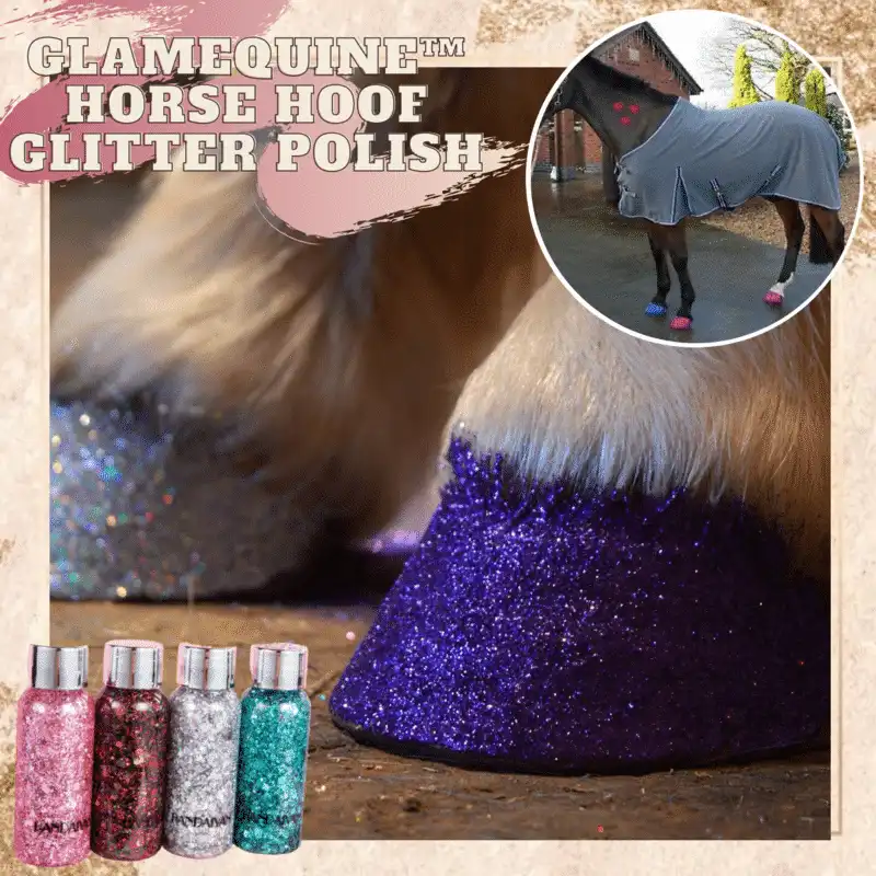 GlamEquine Hestehov Glitter Polish