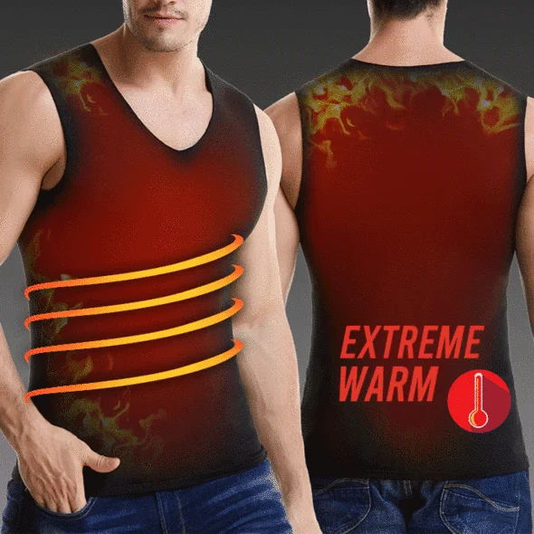 Dual Side Fleece Vest med V-hals - Billede 2