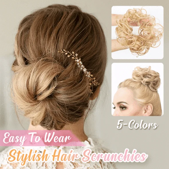 Easy-To-Wear Stylish Hair Scrunchies - Billede 2