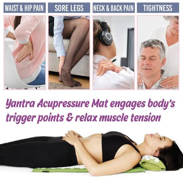 Lindre muskelsmerter akupressurmåtte - Billede 2