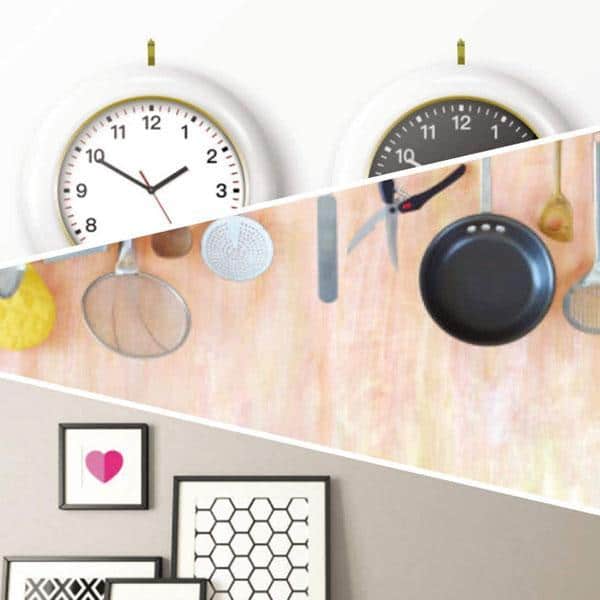 130PCS Picture Hangers with Nails - Billede 2