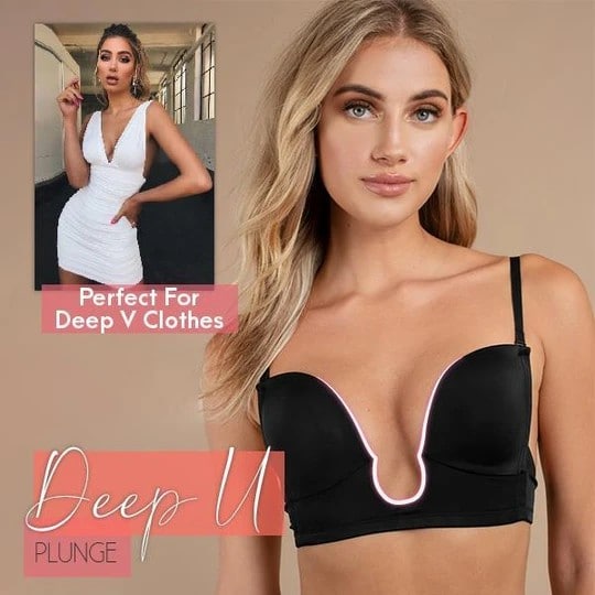 LaxChic U-Plunge Low Back Bra - Billede 2