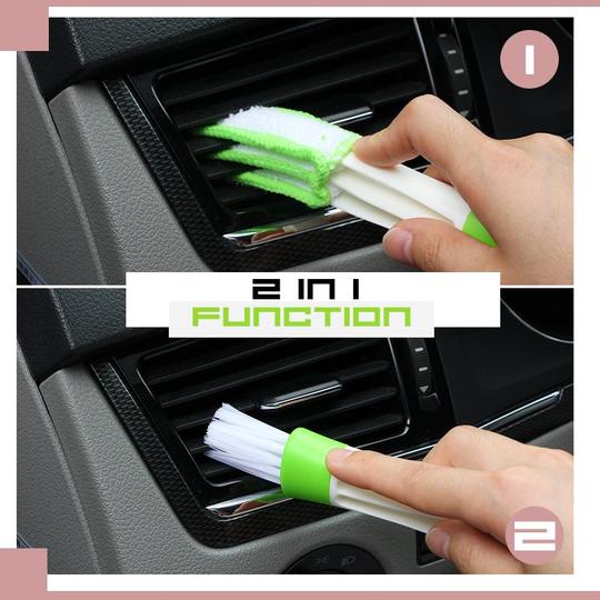 2-i-1 Car Vent Duster Cloth - Billede 2