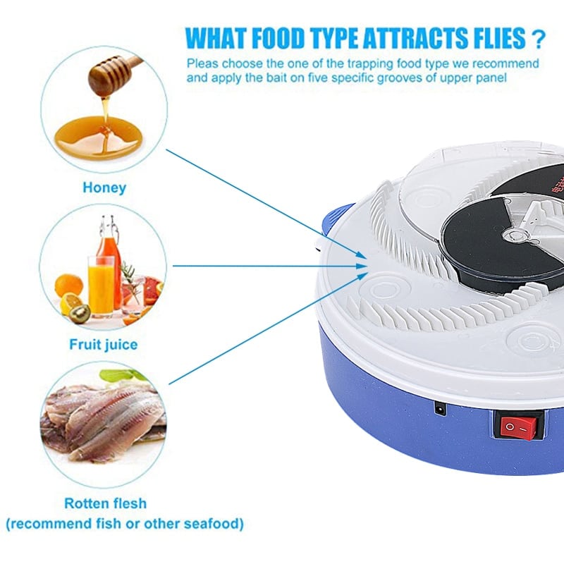 Electric Flycatcher Automatic Fly Trap - Billede 3
