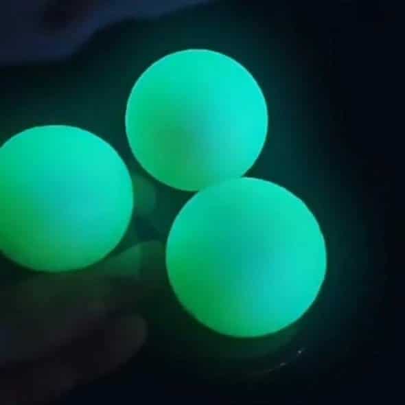 Florescent Sticky Stress Reliever Balls - Billede 3