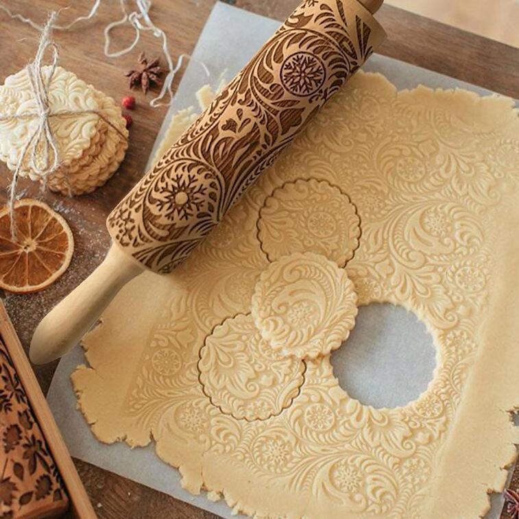 Christmas 3D Rolling Pin - Billede 3
