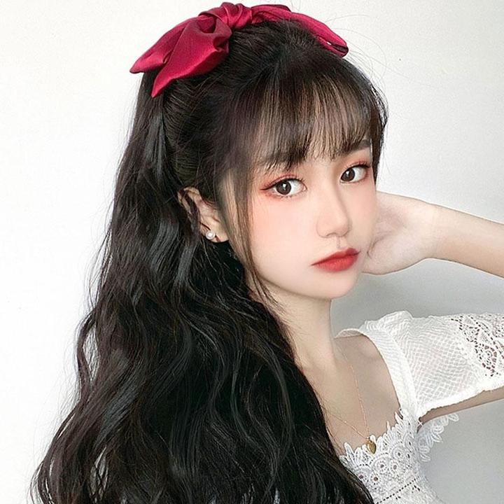 Bowknot Clip-On Ponytail - Billede 3