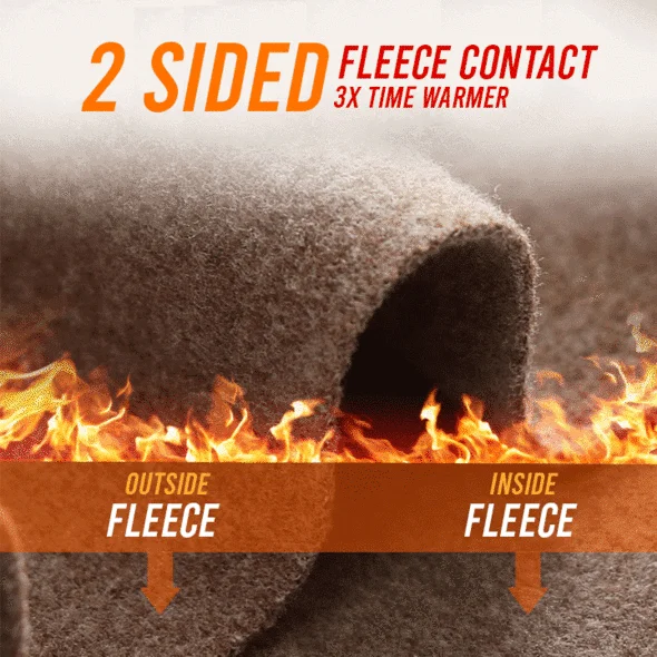 Dual Side Fleece Vest med V-hals - Billede 3