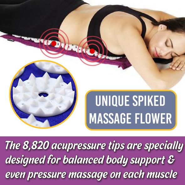 Lindre muskelsmerter akupressurmåtte - Billede 3