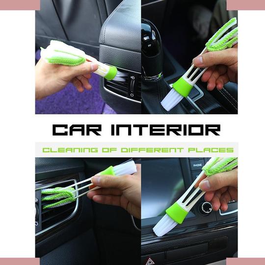 2-i-1 Car Vent Duster Cloth - Billede 3