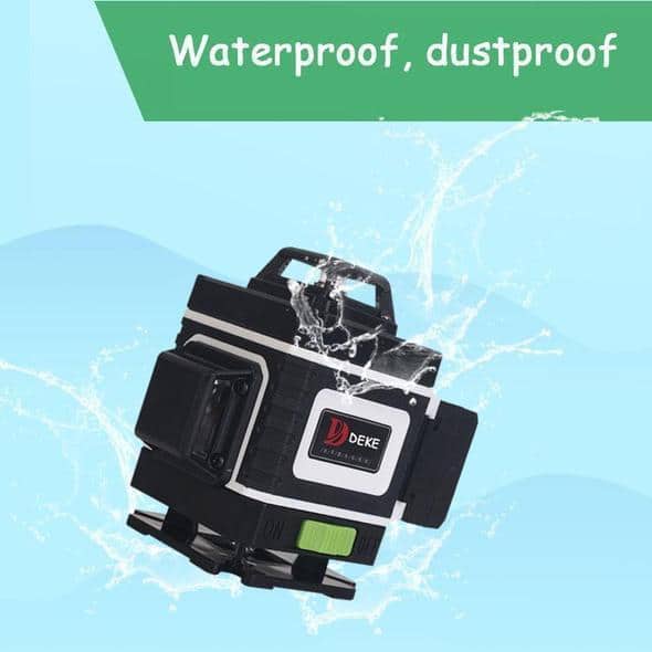 DEKE 4D Green Beam Laser Level - Billede 3