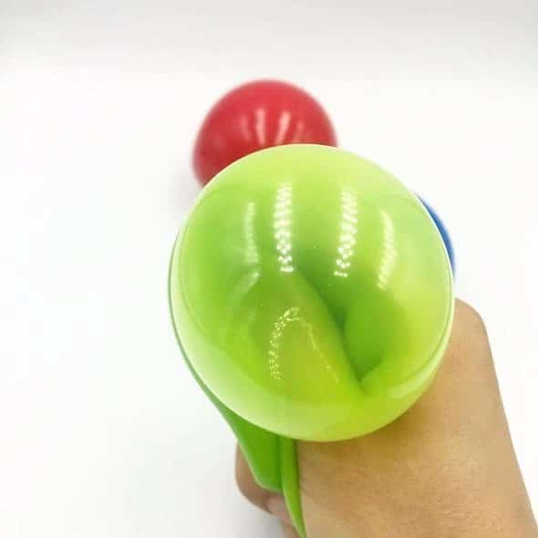 Florescent Sticky Stress Reliever Balls - Billede 4