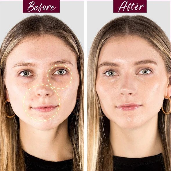 InstantEraser Concealer + Foundation med applikatorsvamp - Billede 4