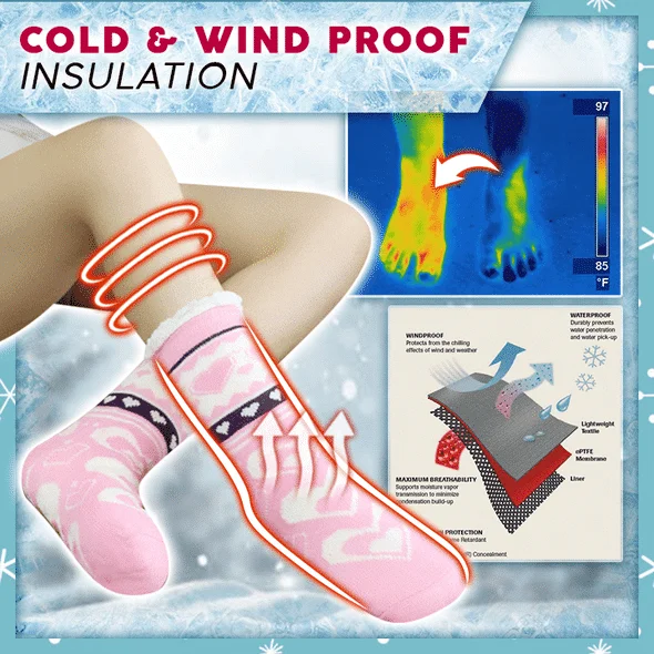 Hyggelige termiske hjemmesko - Billede 4