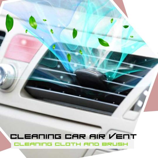 2-i-1 Car Vent Duster Cloth - Billede 4