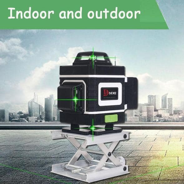 DEKE 4D Green Beam Laser Level - Billede 4