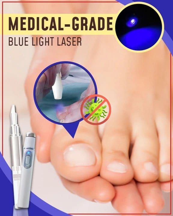 Anti-svampe behandlingssæt med blåt lys - Billede 4