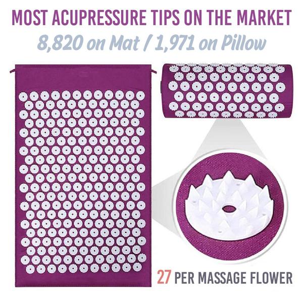 Lindre muskelsmerter akupressurmåtte - Billede 4