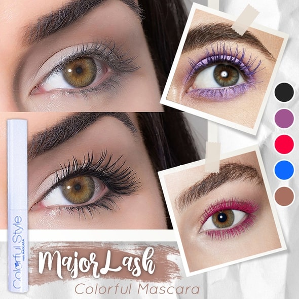 MajorLash farverig mascara