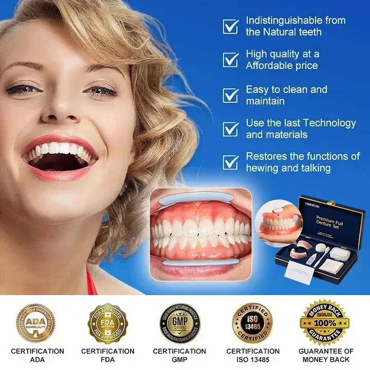 Medical Full Denture with Strong Suctiond - Billede 2